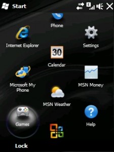 WM 6.5 Start Menu